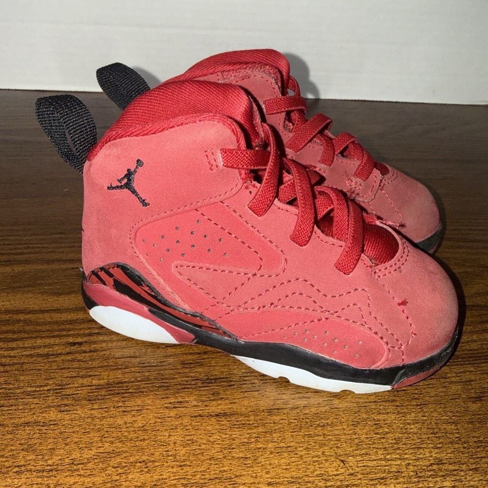 Nike Air Jordan Jumpman MVP Boys Child Size 6C Red Basketball Shoes Sneakers